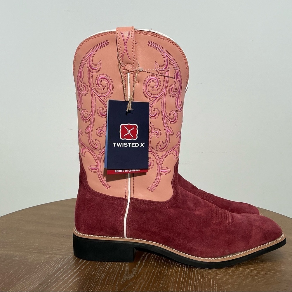 Twisted X Women's Western Performance Boot - Square Toe Size 11. NEW - Picture 7 of 7